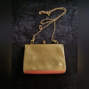 Small Gold Chain Clutch